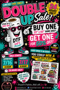 *24-Hour Flash Sale* BOGO 22x60 DTF