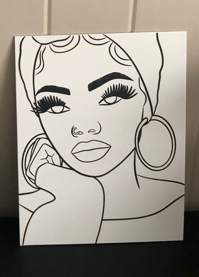 DIY Paint Canvas Kit