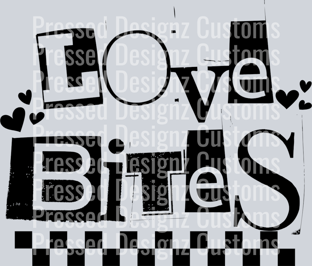 LOVE BITES BLACK FONT