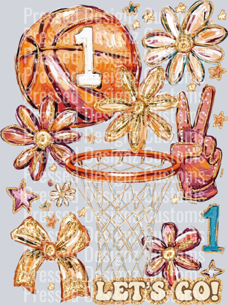 Floral basketball